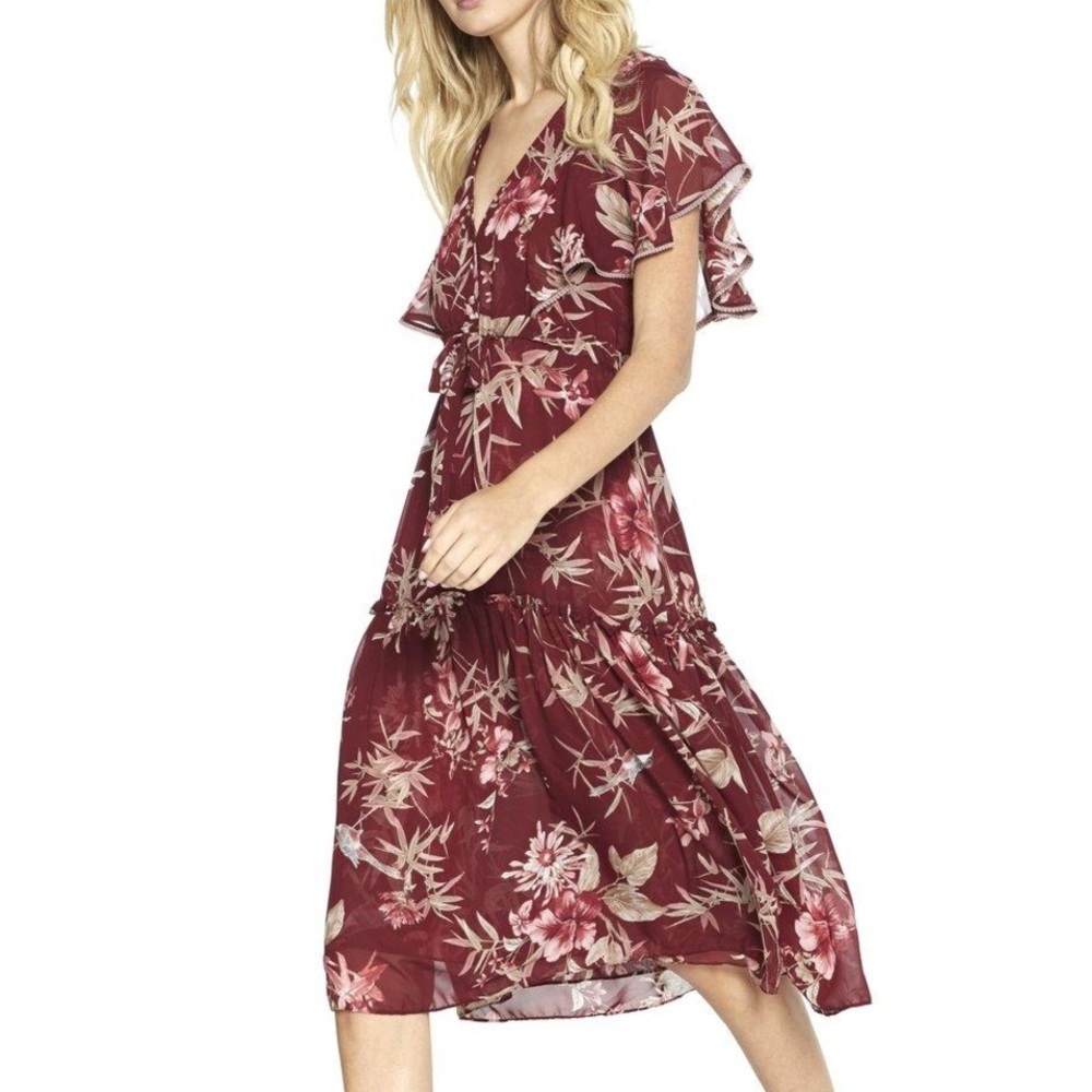 NWT Misa Los Angela’s Veronique Midi Dress